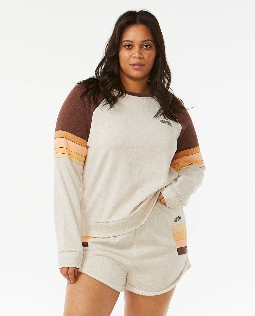 SURF REVIVAL RAGLAN CREW - Rip Curl