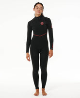 E7 Women's Flashbomb Fusion 3/2mm Zip Free Wetsuit - Rip Curl