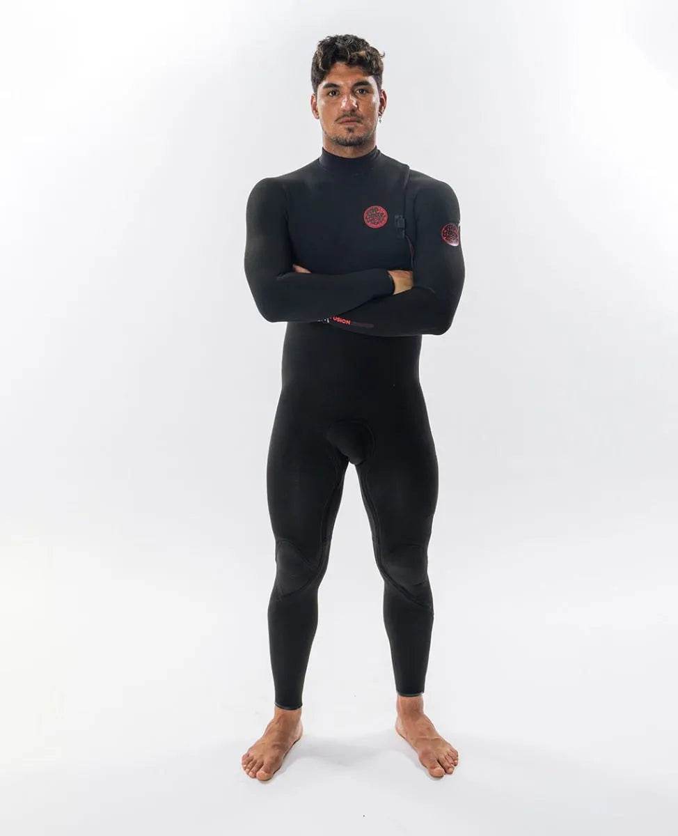 E7 Flashbomb Fusion 3/2mm Zip Free Fullsuit Wetsuit - Rip Curl