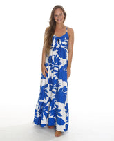 SUNSET SURF FLORALS MAXI DRESS