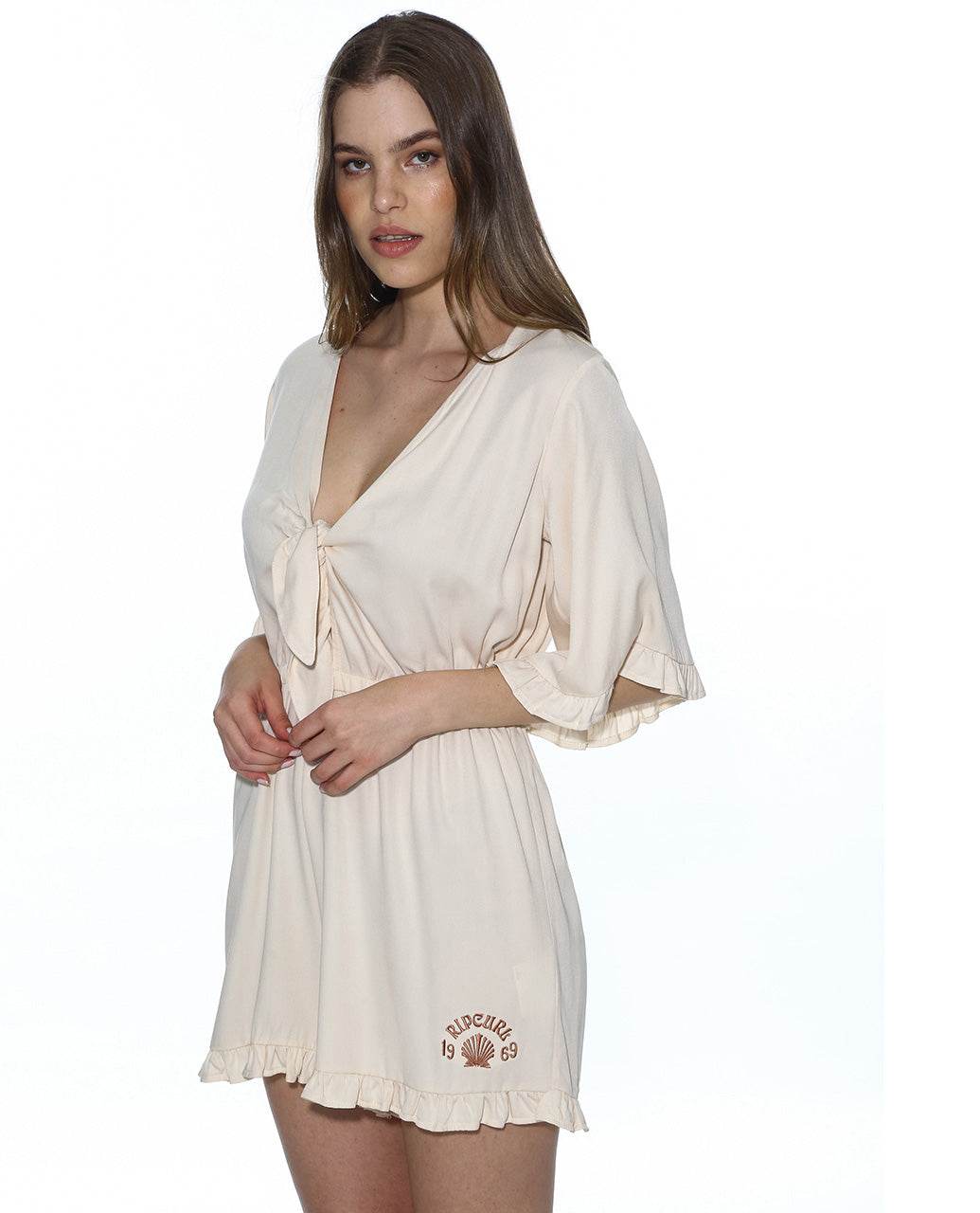 SOLEIL TIE FRONT ROMPER - Rip Curl