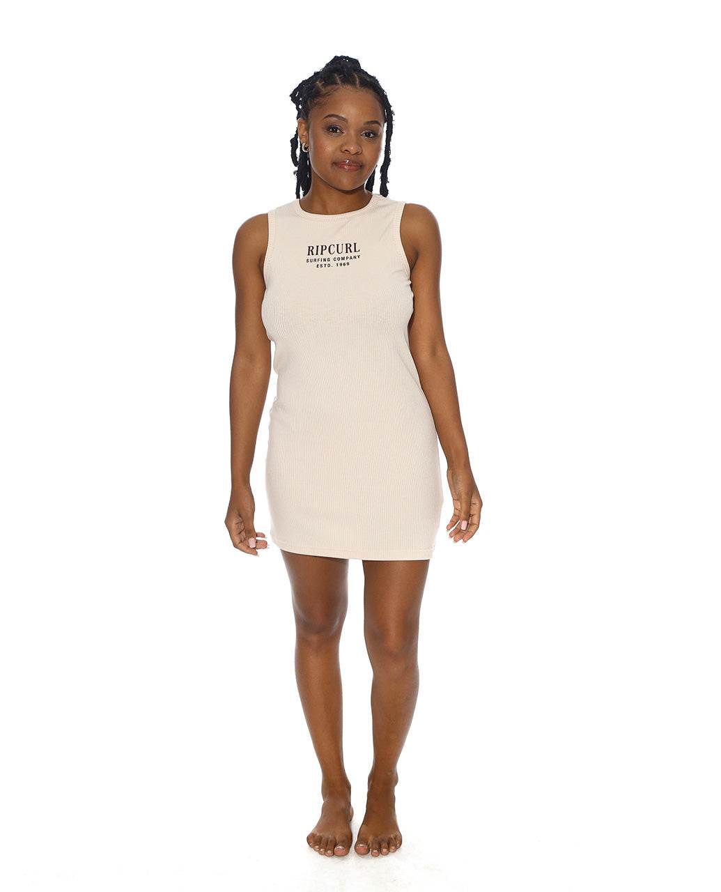 SUMMER SOLEIL RIB MINI DRESS - Rip Curl
