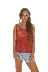 OCEAN SUN COVER UP TANK