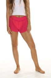 HIBISCUS BURNOUT SHORT