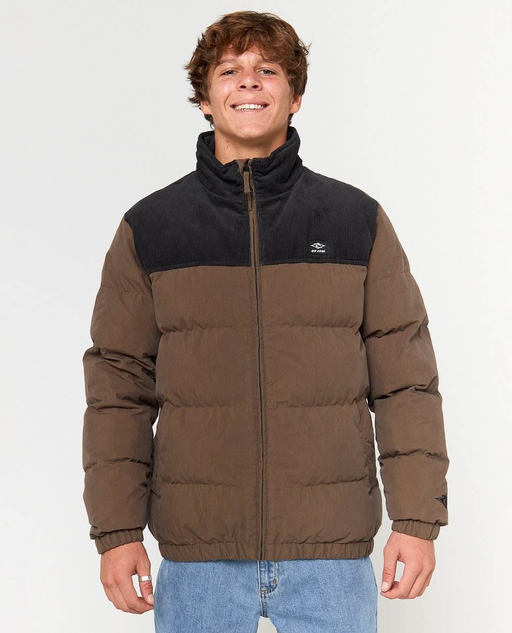 FADE OUT CORD PUFFER JACKET - Rip Curl