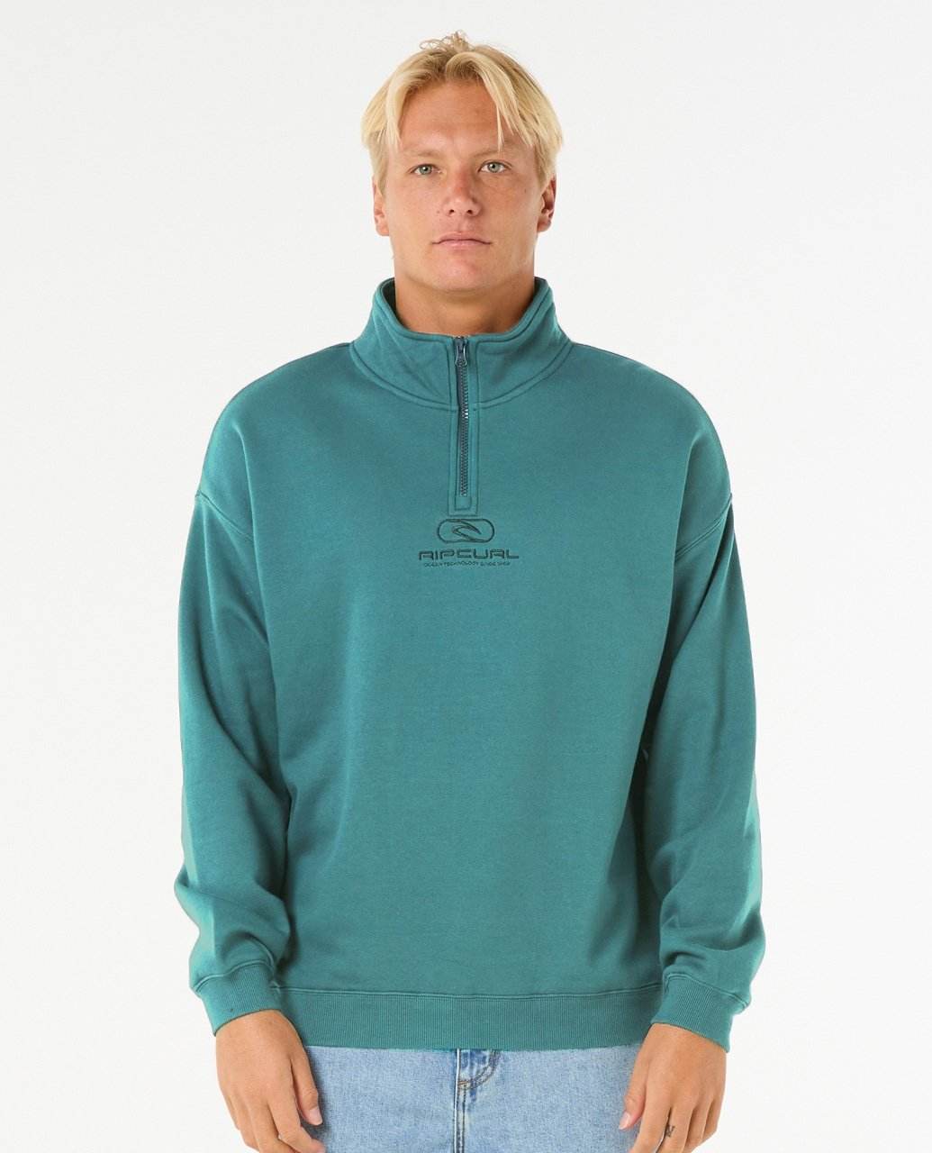 PILL ICON 1/4 ZIP CREW - Rip Curl