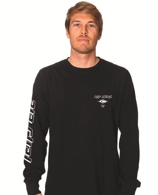 FADE OUT ICON L/S TEE - Rip Curl