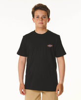 RAW ENERGY SKULL TEE - BOYS - Rip Curl