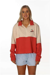 CHERRY GOOD DAY QUARTER ZIP