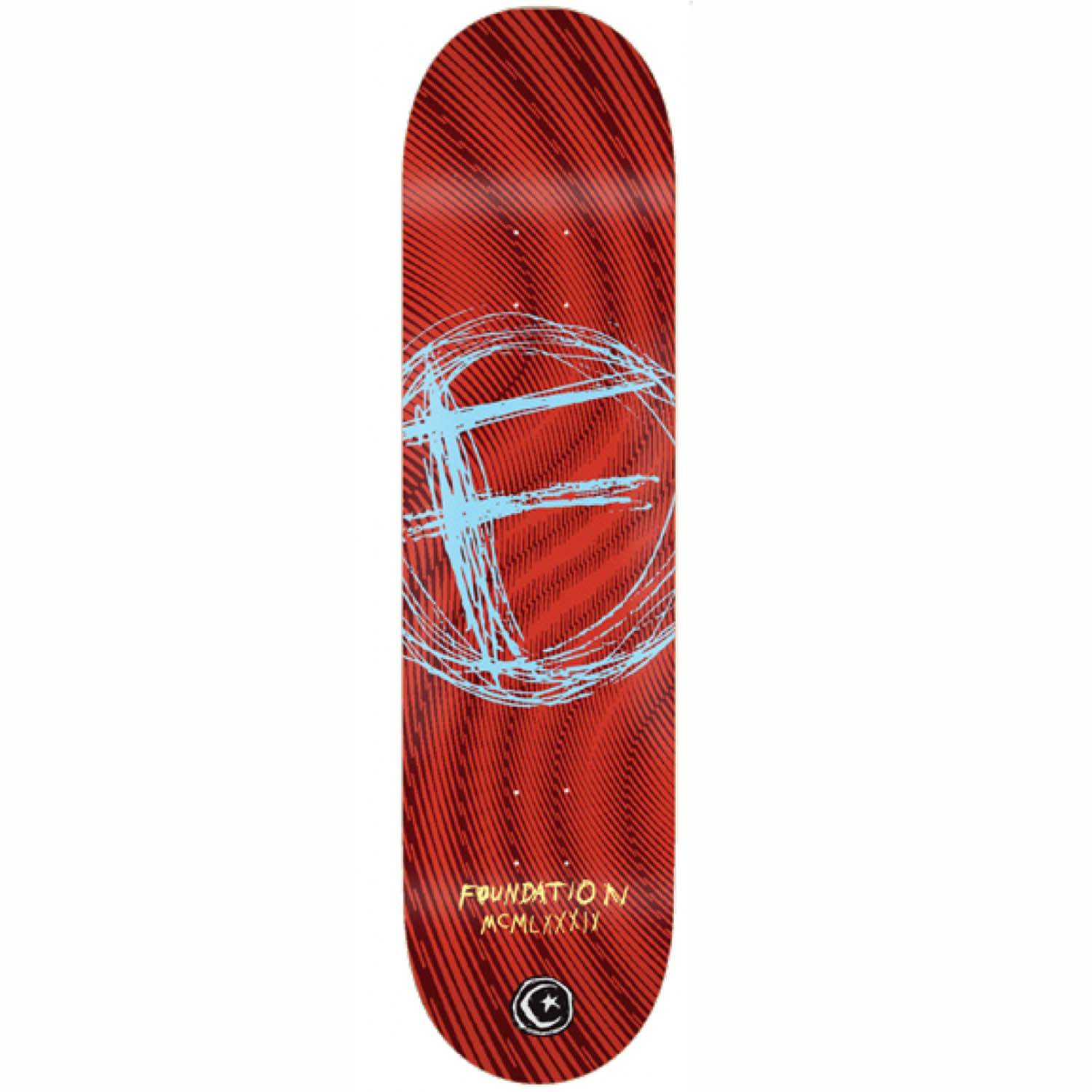 FOUNDATION TEAM DECKS FS 8.0 SWANK F RED - Rip Curl