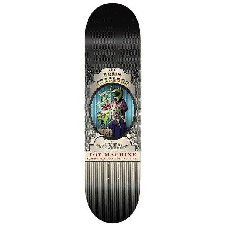 TOY MACHINE PRO DECKS TM 8.25 AXEL BRAIN STEALER - Rip Curl