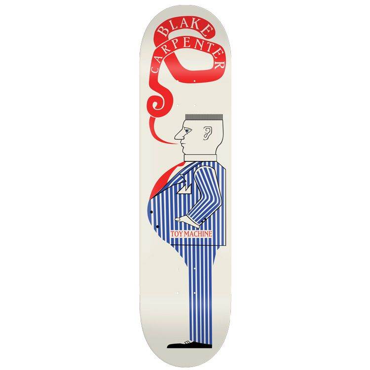 TOY MACHINE PRO DECKS TM 8.13 CARPENTER SUIT - Rip Curl