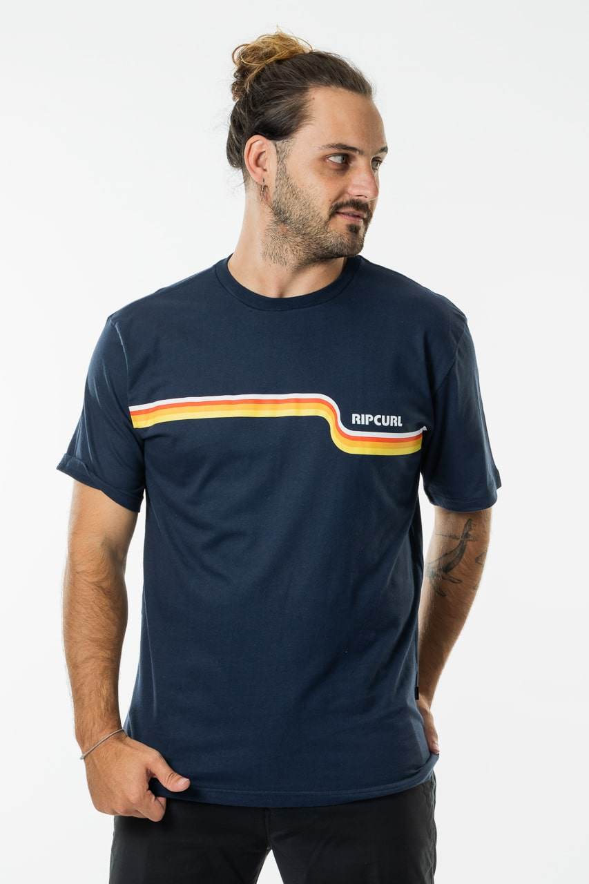Surf Revival Stripe Tee - Rip Curl