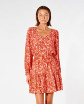 LUNAR TIDES LONGSLEEVE DRESS - Rip Curl