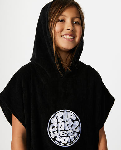 ICONS HOODED TOWEL - BOYS