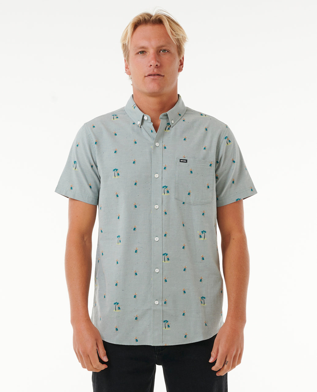 PARADISE PALMS S/S SHIRT