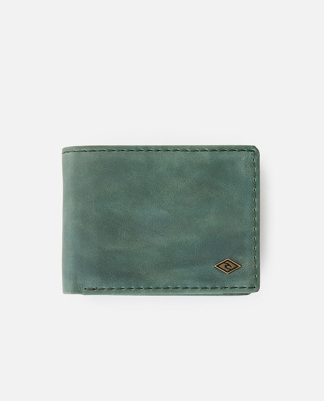 STASHED RFID ALL DAY LEATHER WALLET - OLIVE