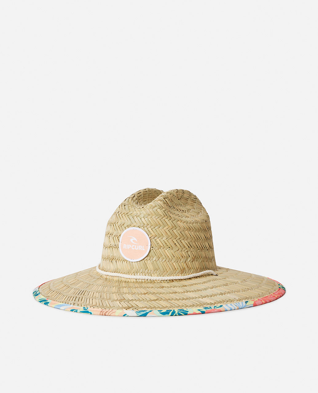 MIXED STRAW SUN HAT