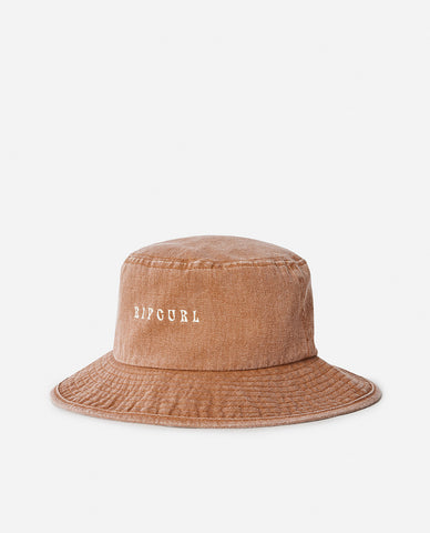 WASHED UPF MID BRIM HAT