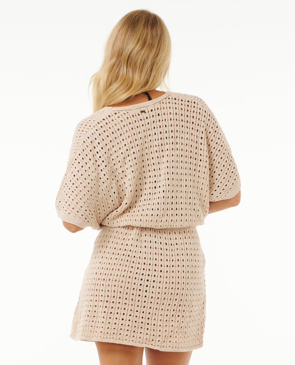 THE SEARCH CROCHET COVER UP - Off White