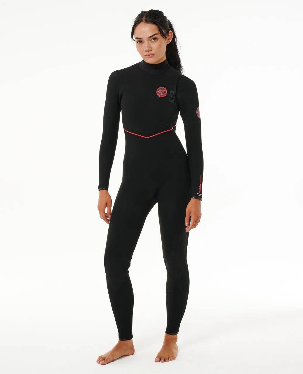 E7 Women's Flashbomb Fusion 3/2mm Zip Free Wetsuit - Rip Curl