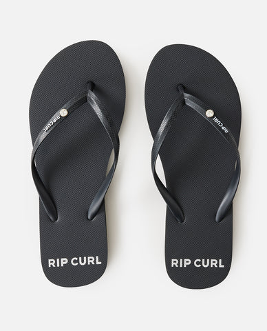 PREMIUM SURF BLOOM OPEN TOE - Black