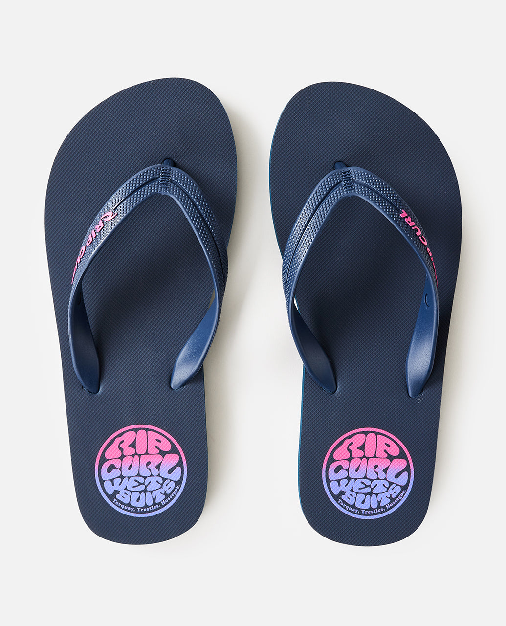 WETTY FADE BLOOM OPEN TOE BOYS - Navy