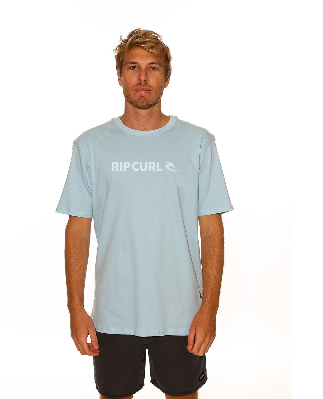 NEW CORP ICON TEE - Spray Blue