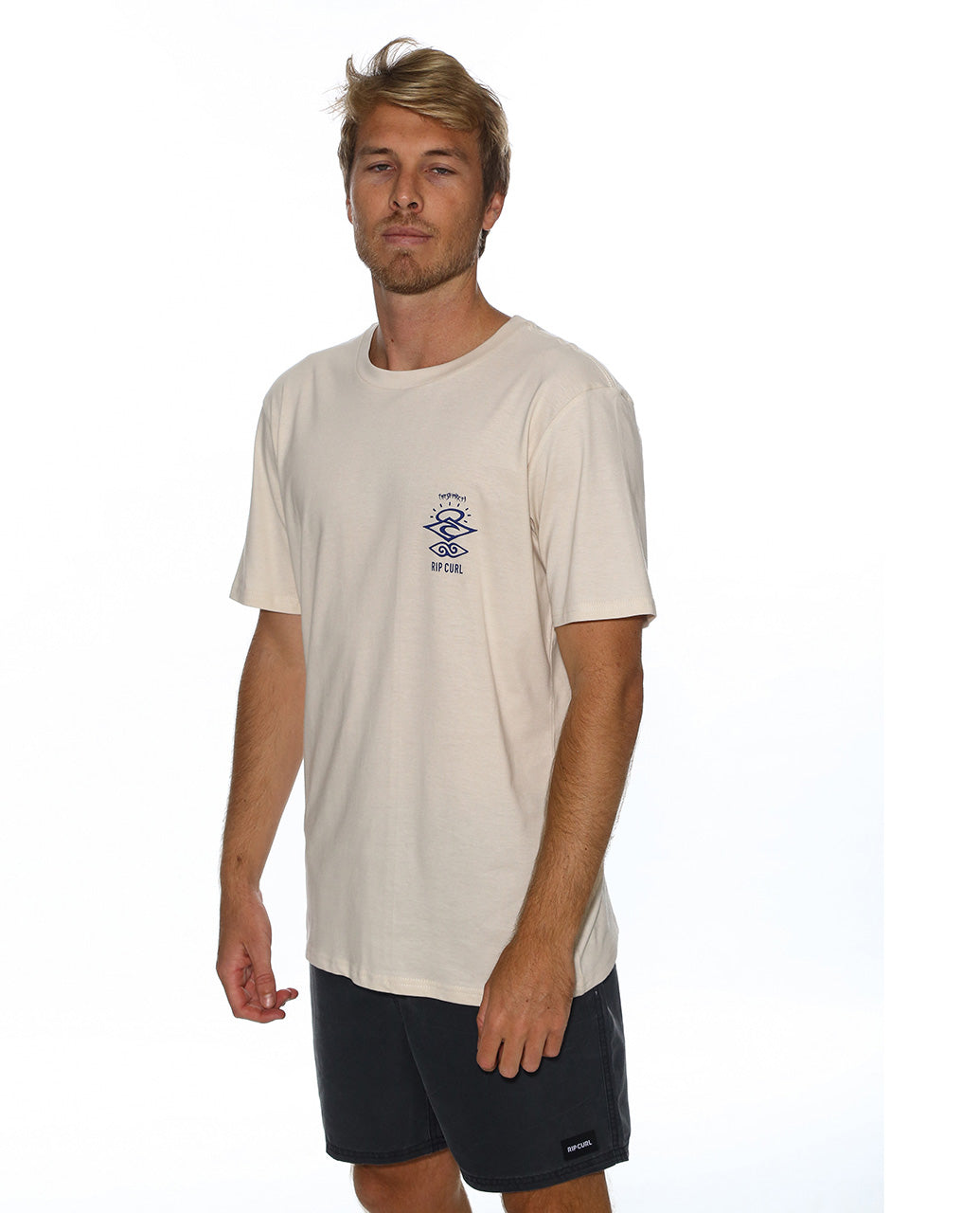 SEARCH OUTLINE ICON TEE - Off White