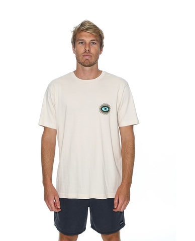 SUN SPIRAL TEE - Stone