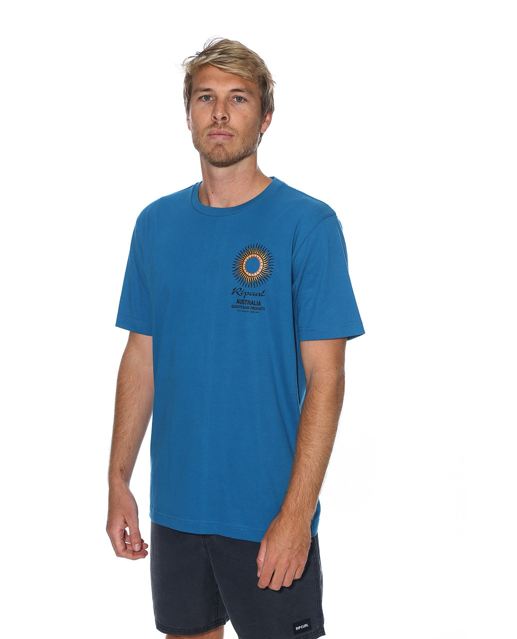 SUNSET DESTO TEE - Blue