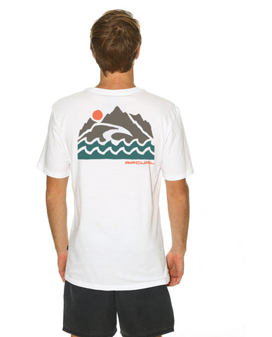 VAPORCOOL SEARCH TREK TEE - White