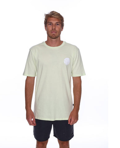 WETSUIT ICON TEE - Lime Cream