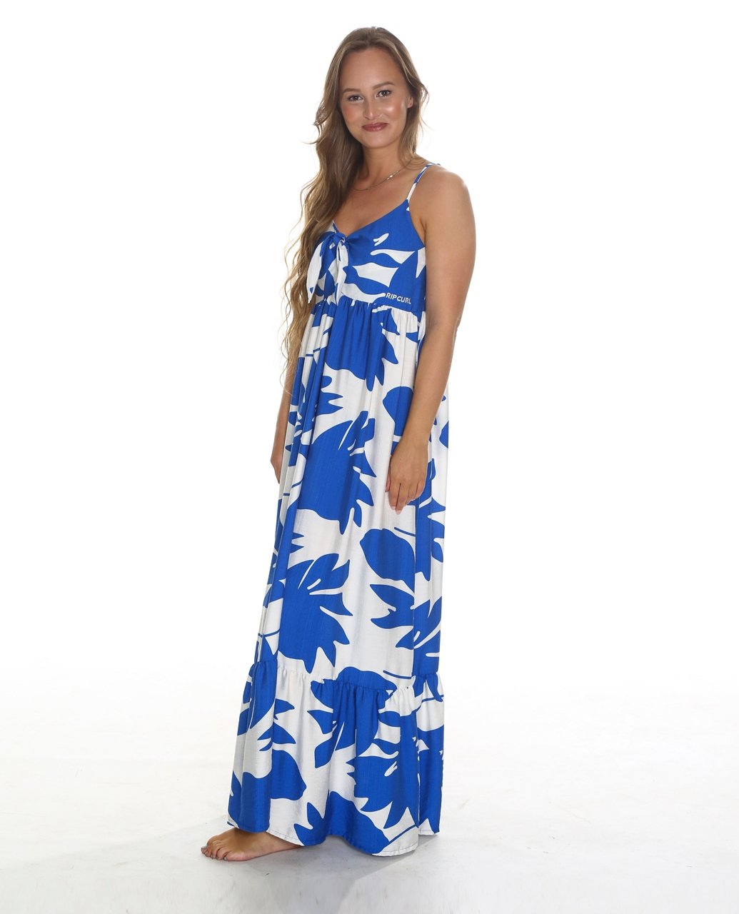 SUNSET SURF FLORALS MAXI DRESS