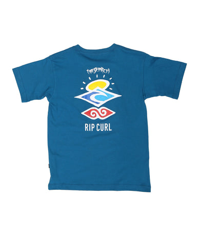 SEARCH ICON TEE - BOYS - Blue