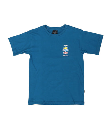 SEARCH ICON TEE - BOYS - Blue