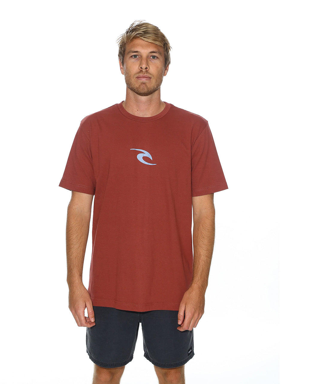 RIP CURL WAVE ICON TEE - Apple Butter