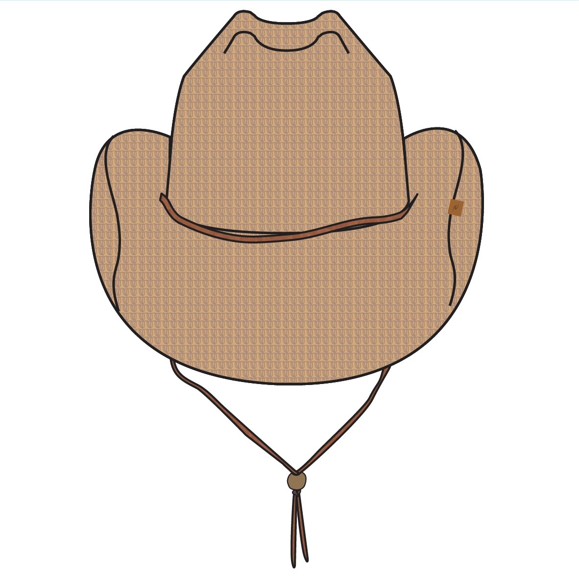CRUSHABLE STRAW COWGIRL HAT