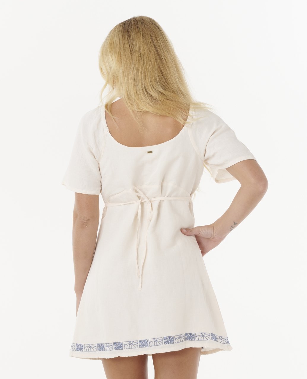 OCEANIC EMBROIDERED S/S MINI
