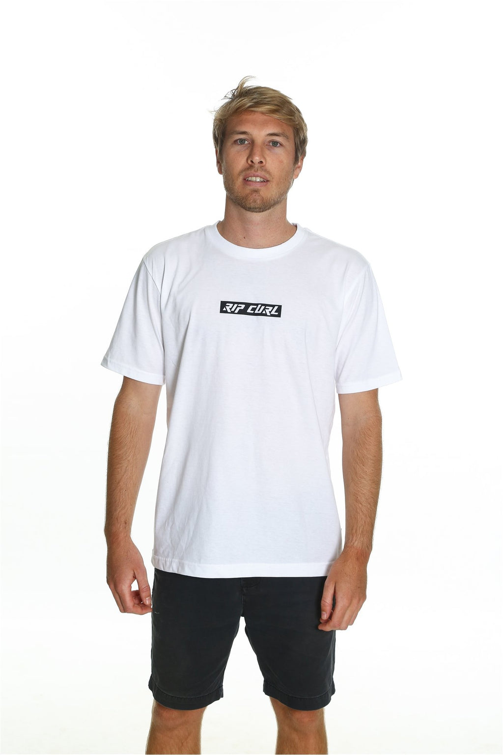 RIPCURL BOX LOGO TEE