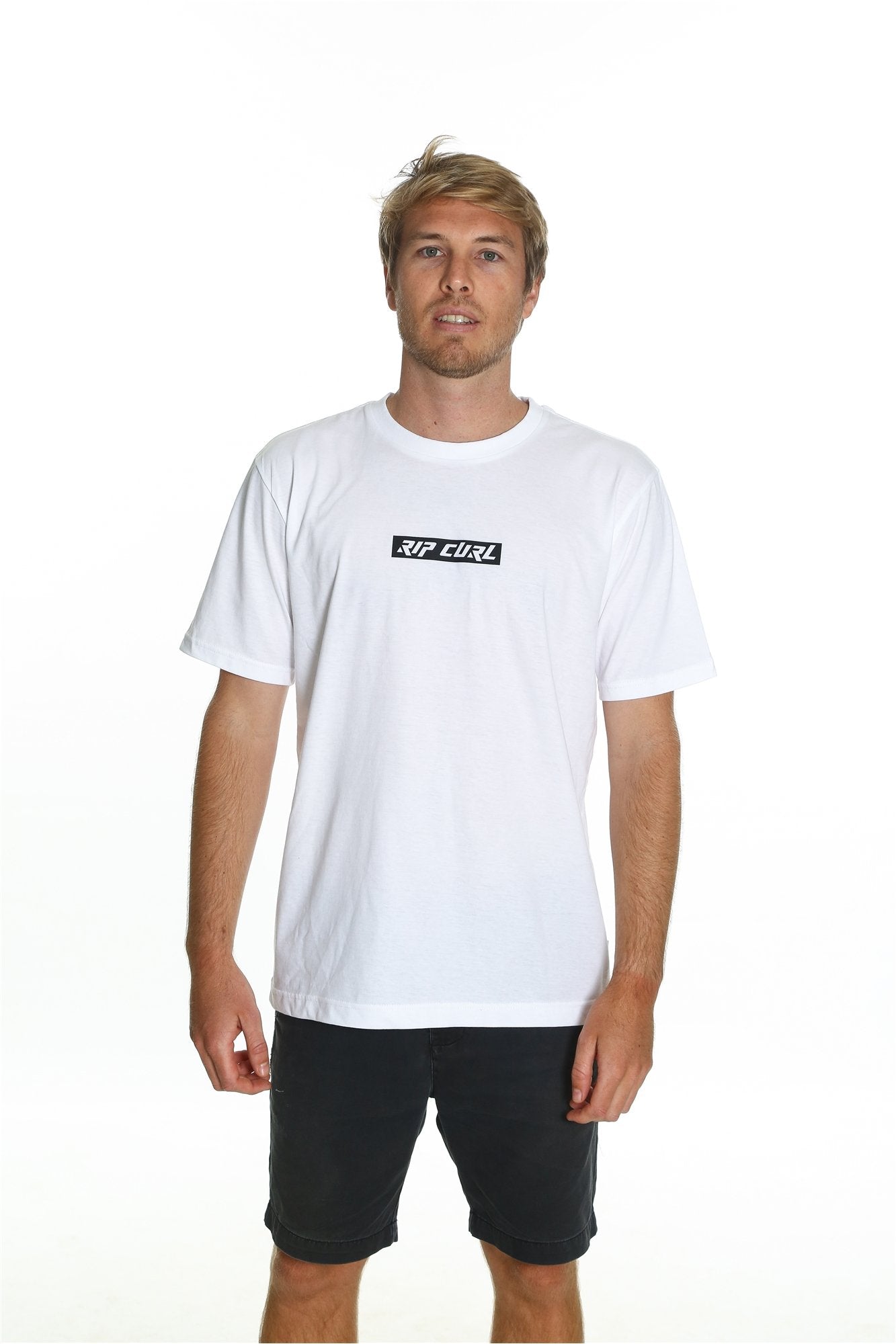 RIPCURL BOX LOGO TEE