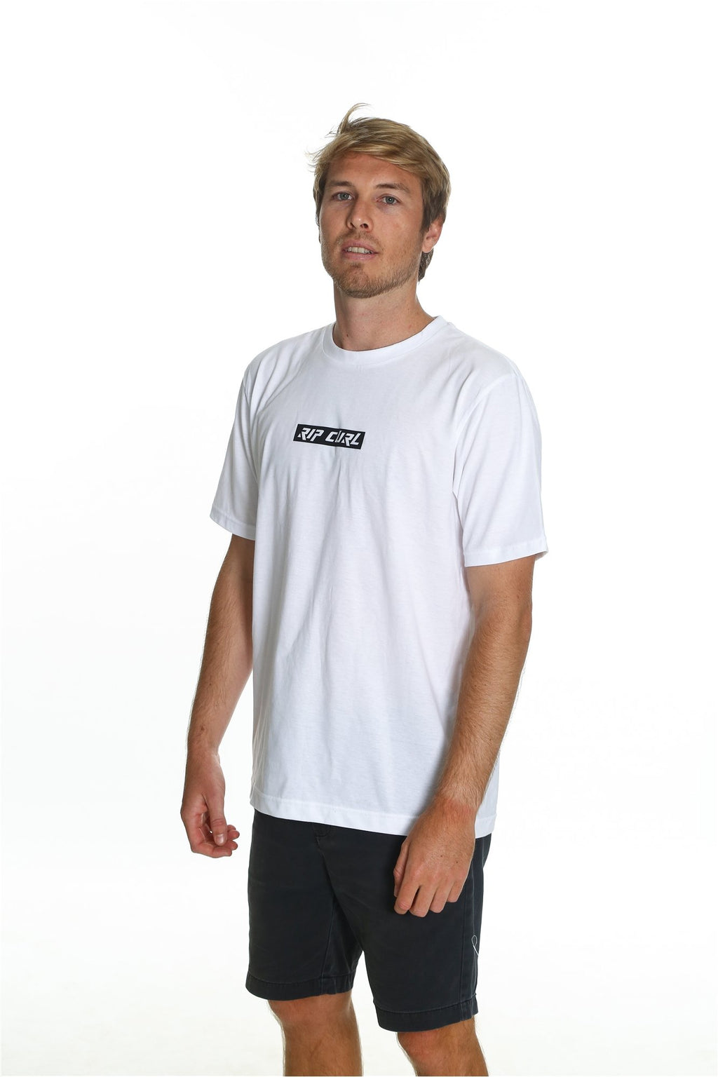 RIPCURL BOX LOGO TEE