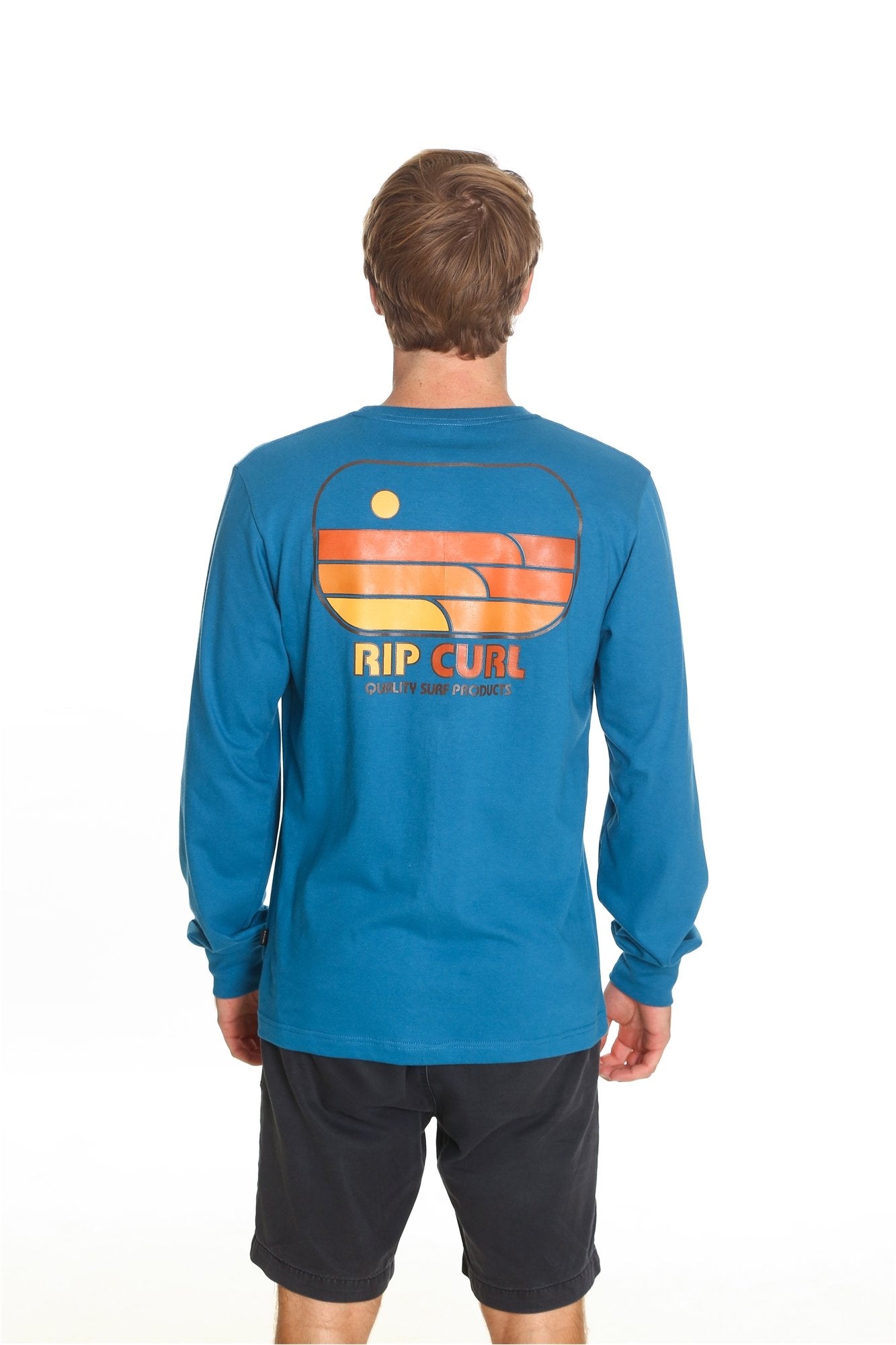 SURF REVIVAL LINED UP L/S TEE