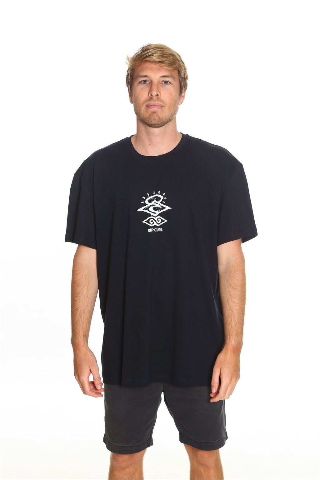 SEARCH GRUNGE OVERSIZED LOGO TEE