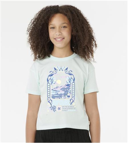 SUNSET SKIES TEE - GIRLS