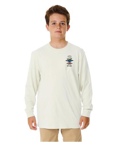 SEARCH LOGO L/S TEE - BOYS