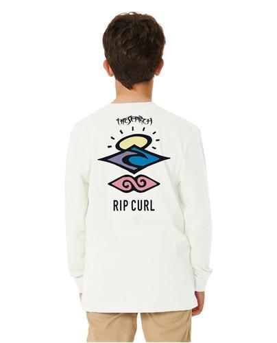 SEARCH LOGO L/S TEE - BOYS