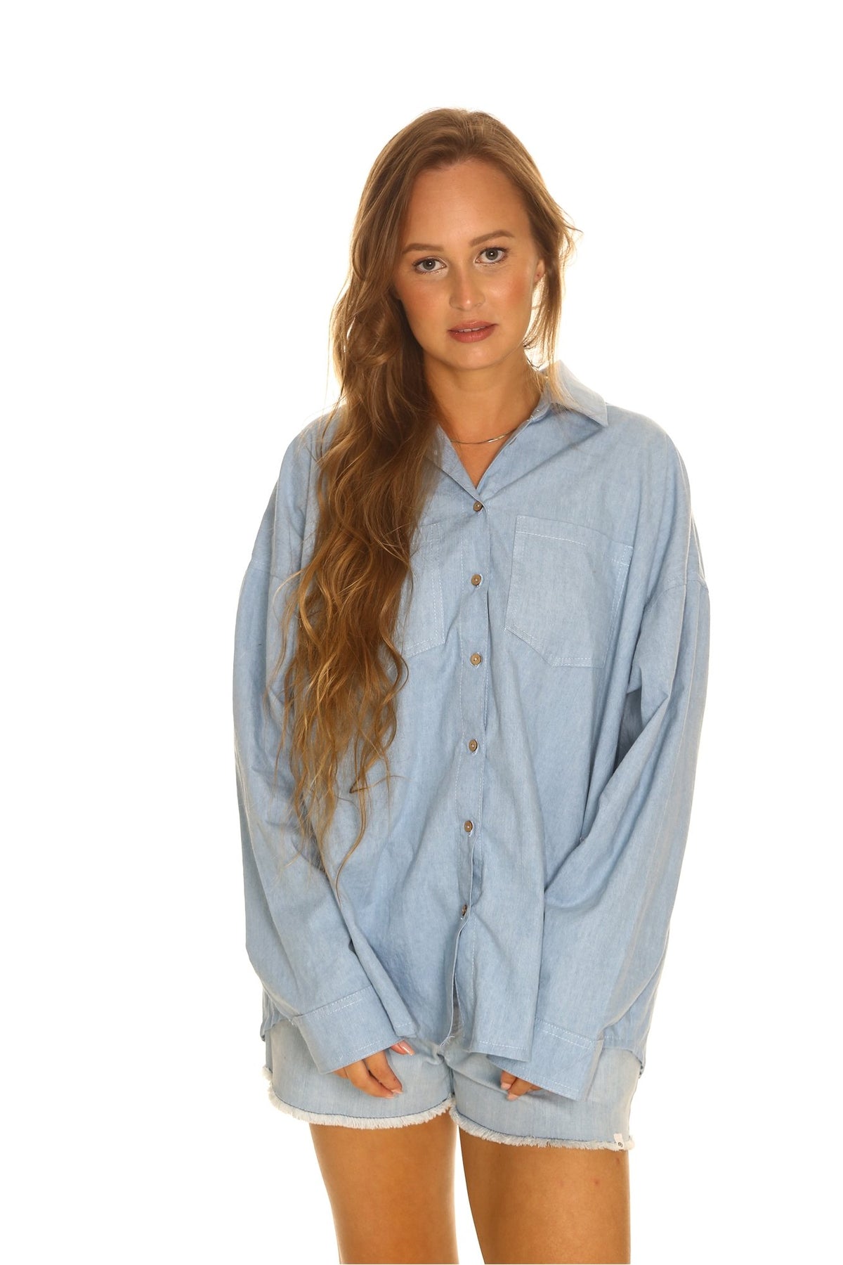 SURF RIDER CHAMBRAY L/S SHIRT