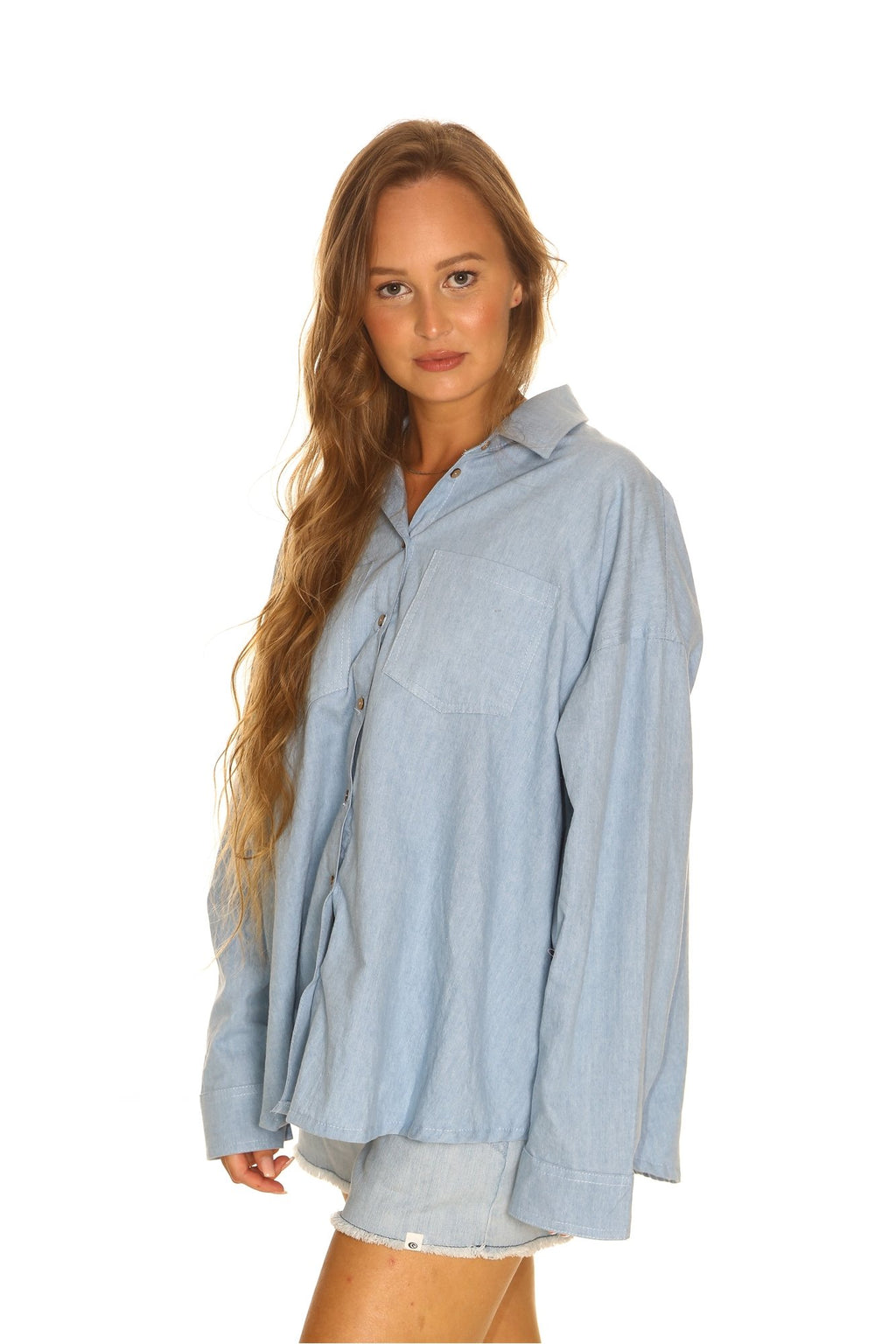 SURF RIDER CHAMBRAY L/S SHIRT
