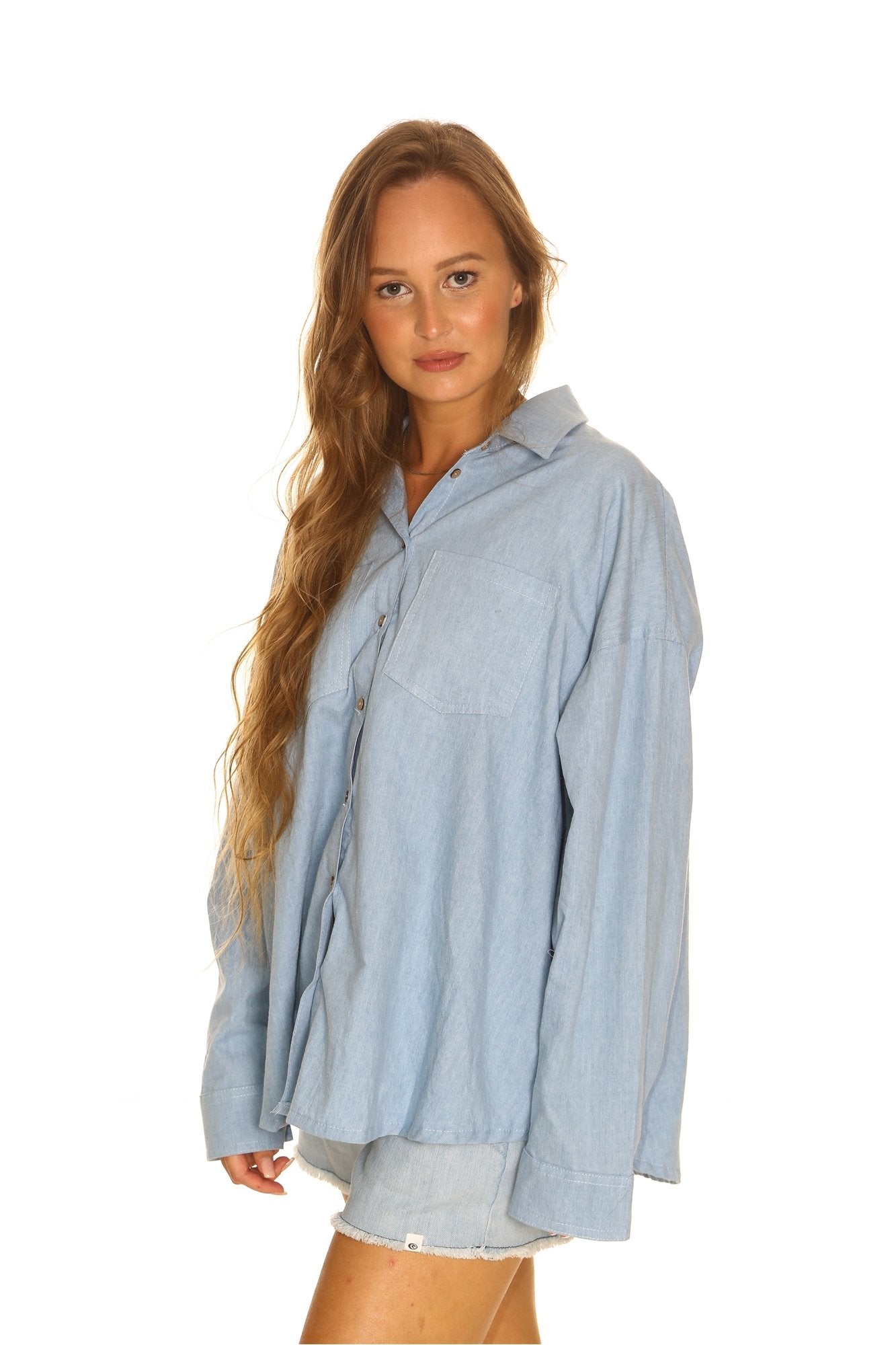 SURF RIDER CHAMBRAY L/S SHIRT